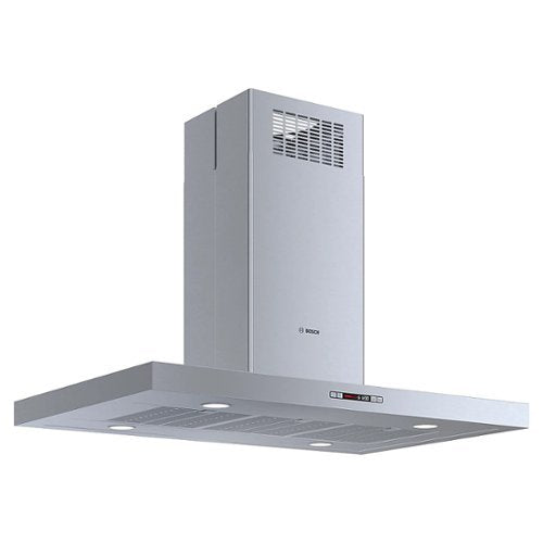 Bosch 800 Series - 42 inches - Externally Vented & Recirculating - Island Range Hood - Stainless Steel