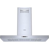 Bosch 800 Series - 42 inches - Externally Vented & Recirculating - Island Range Hood - Stainless Steel