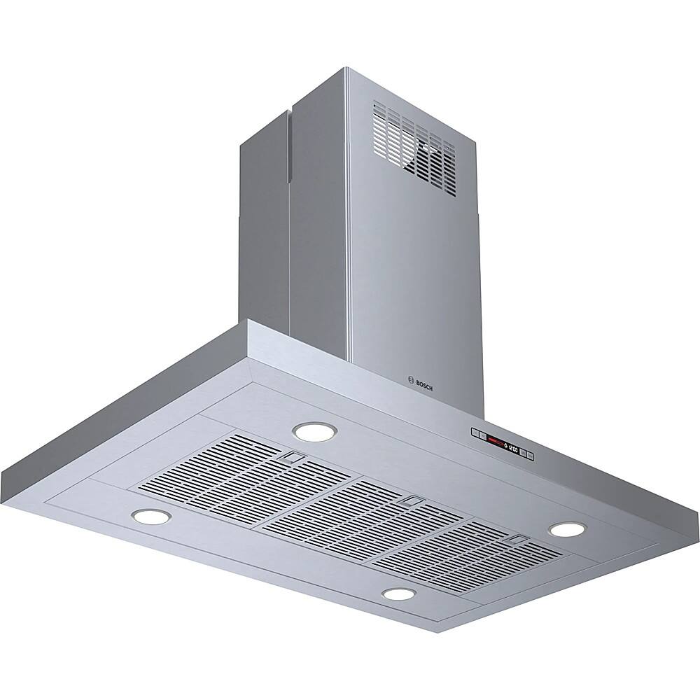Bosch 800 Series - 42 inches - Externally Vented & Recirculating - Island Range Hood - Stainless Steel