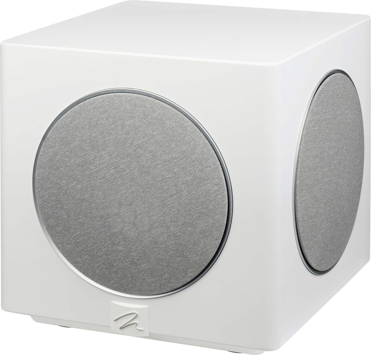 MartinLogan - Abyss 8, 8” Hybrid, Powered Subwoofer, with Magnitude MT-1kW Amplifier, Sub Control App, and Wireless Built-In - Satin White