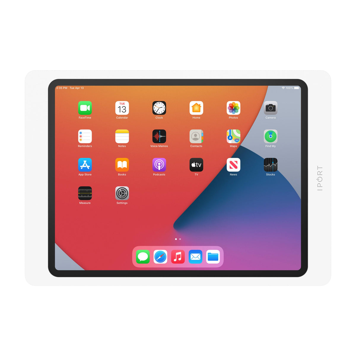 iPort - SURFACE MOUNT - SYSTEM FOR APPLE IPAD PRO 12.9" (6th Gen) (Each) - White