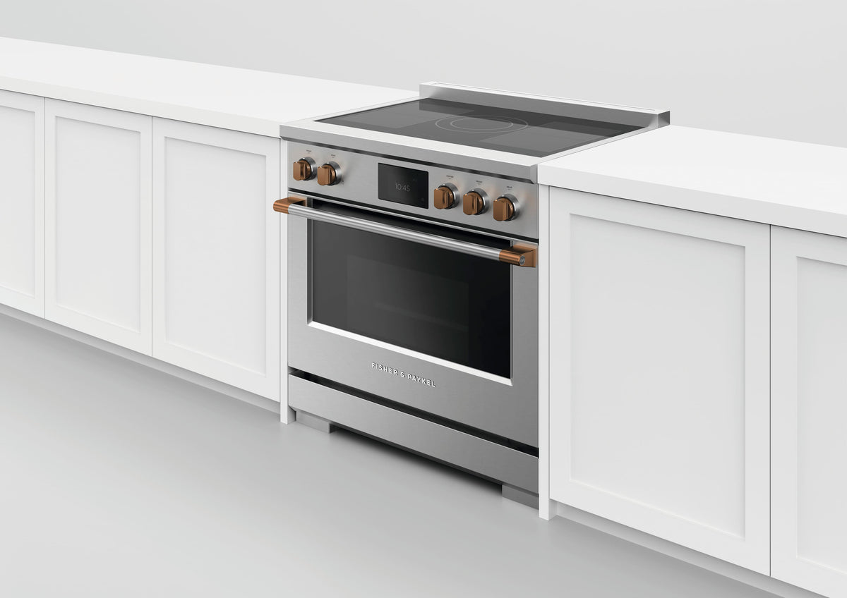 Fisher & Paykel - Pro Range Dial Kit, 36", 5 Zone, Dark Copper - Compatible with RIV3-365 - Dark Coper