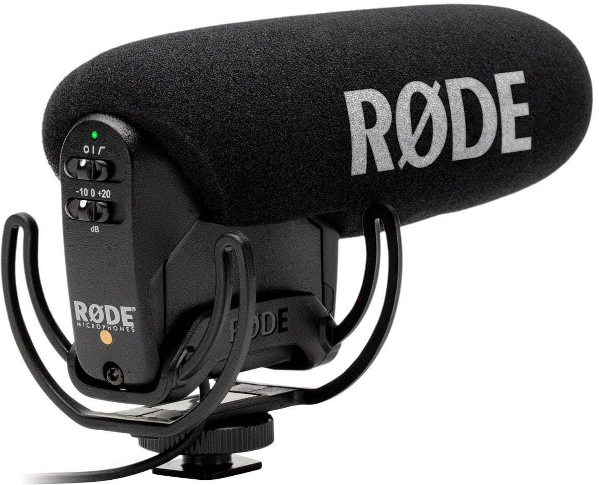 RØDE - VIDEOMIC PRO Compact Shotgun Microphone - Black