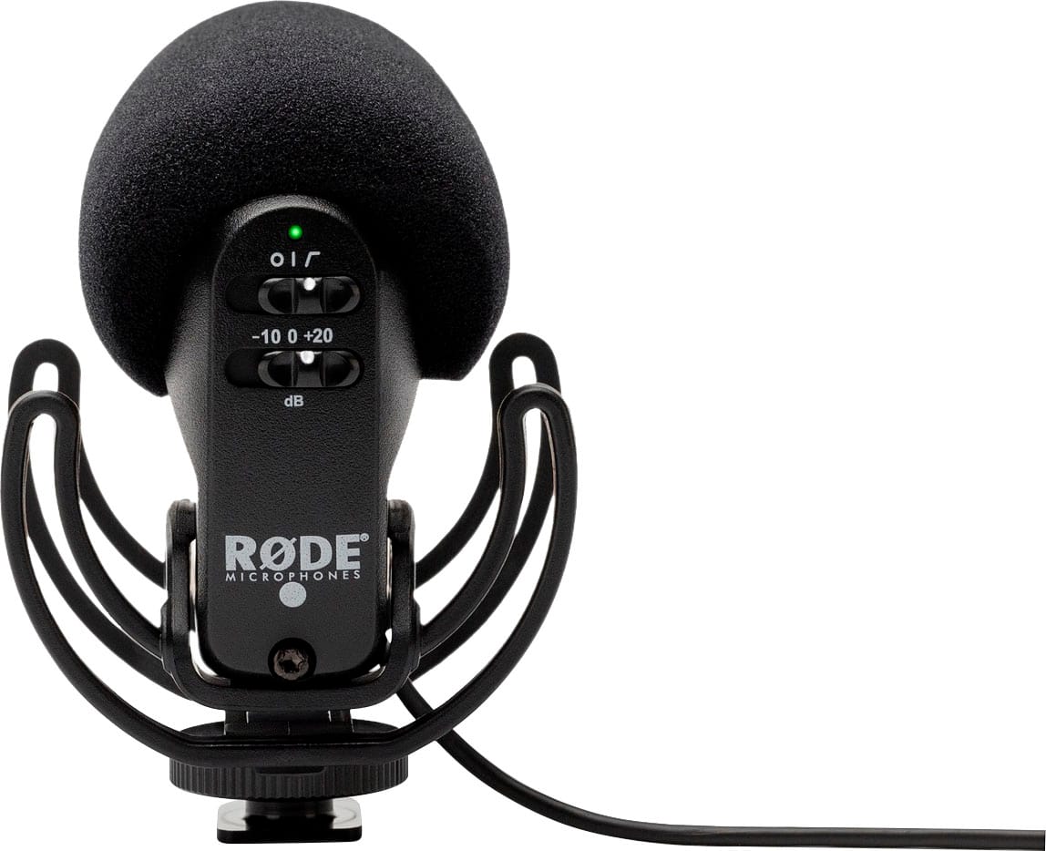 RØDE - VIDEOMIC PRO Compact Shotgun Microphone - Black