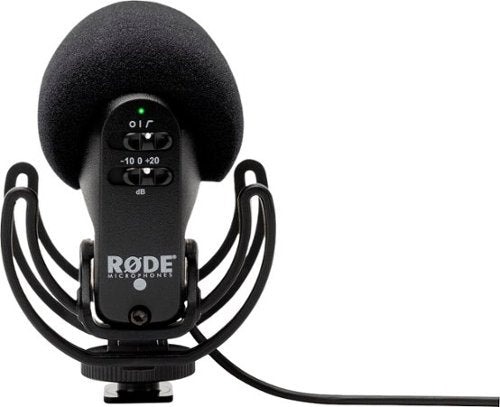 RØDE - VIDEOMIC PRO Compact Shotgun Microphone - Black