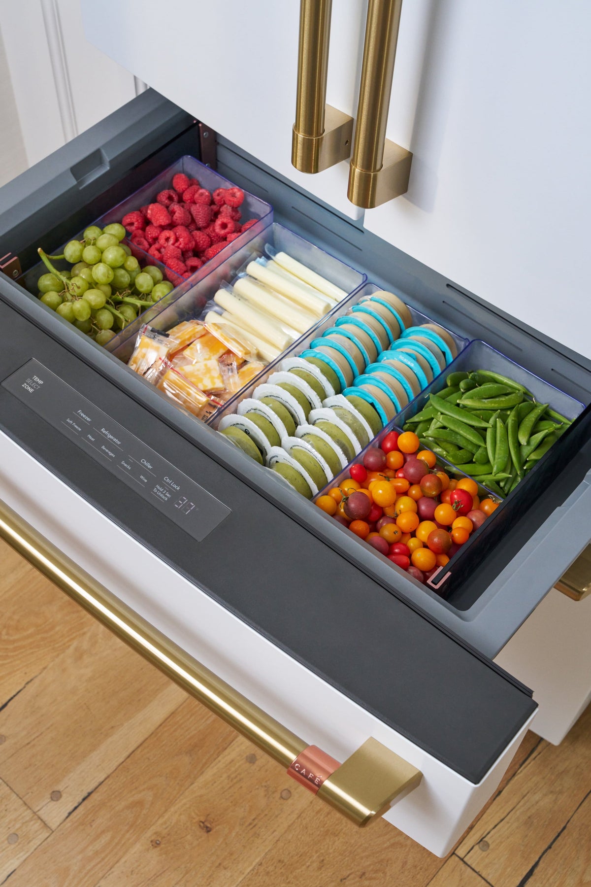 Refrigeration Handle Kit for Café - Brushed Brass