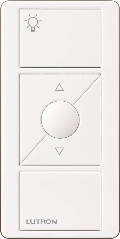 Lutron - Caseta Wireless Pico Wallplate Bracket - Clear