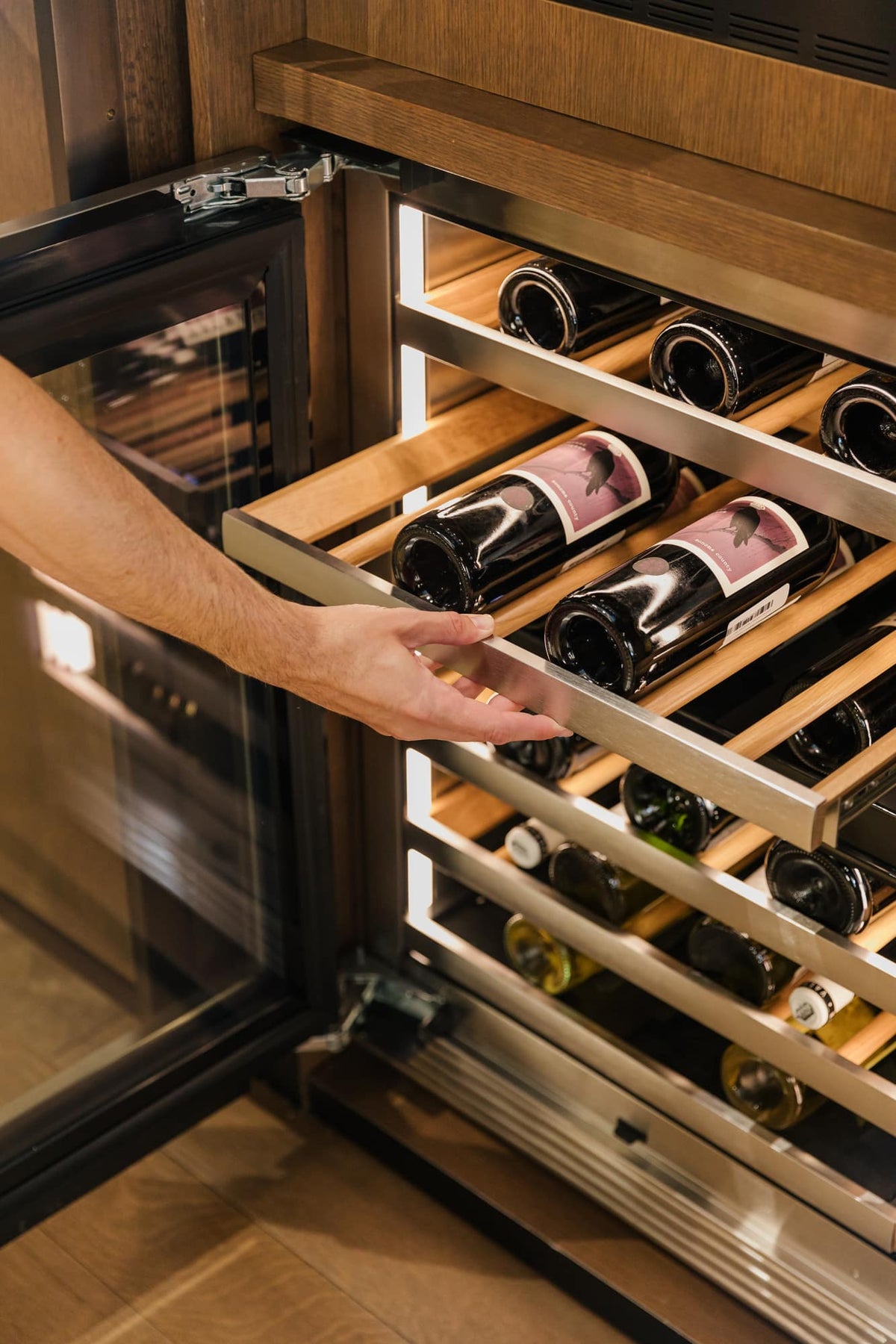 24" Undercounter Panel Kit Compatible with Dacor Undercounter Wine and Refrigeration - Silver