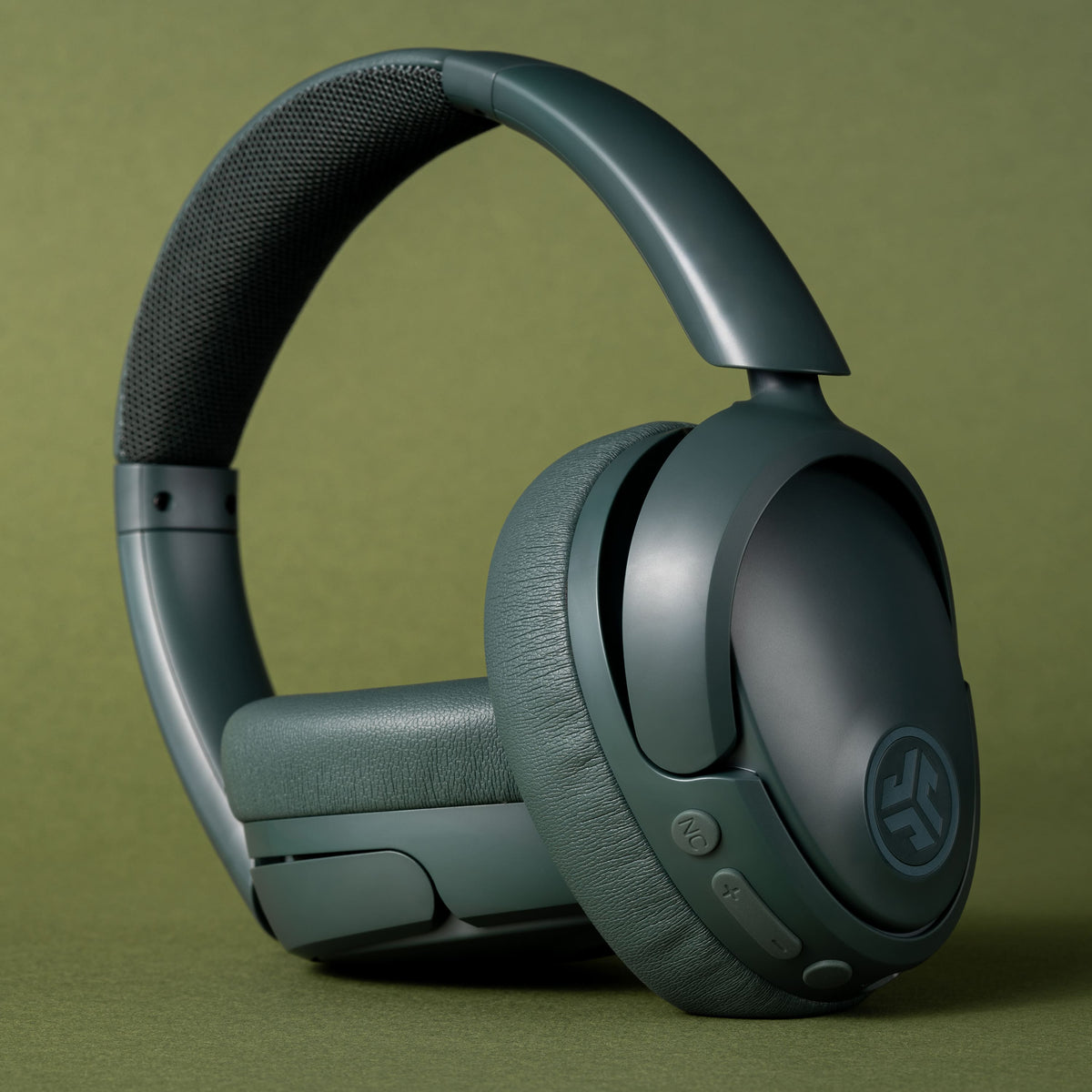 JLab - JBuds Lux ANC Wireless Bluetooth Over-Ear Headphones with Active Noise Cancelling, Spatial Audio & 70+ Hour Battery - Sage