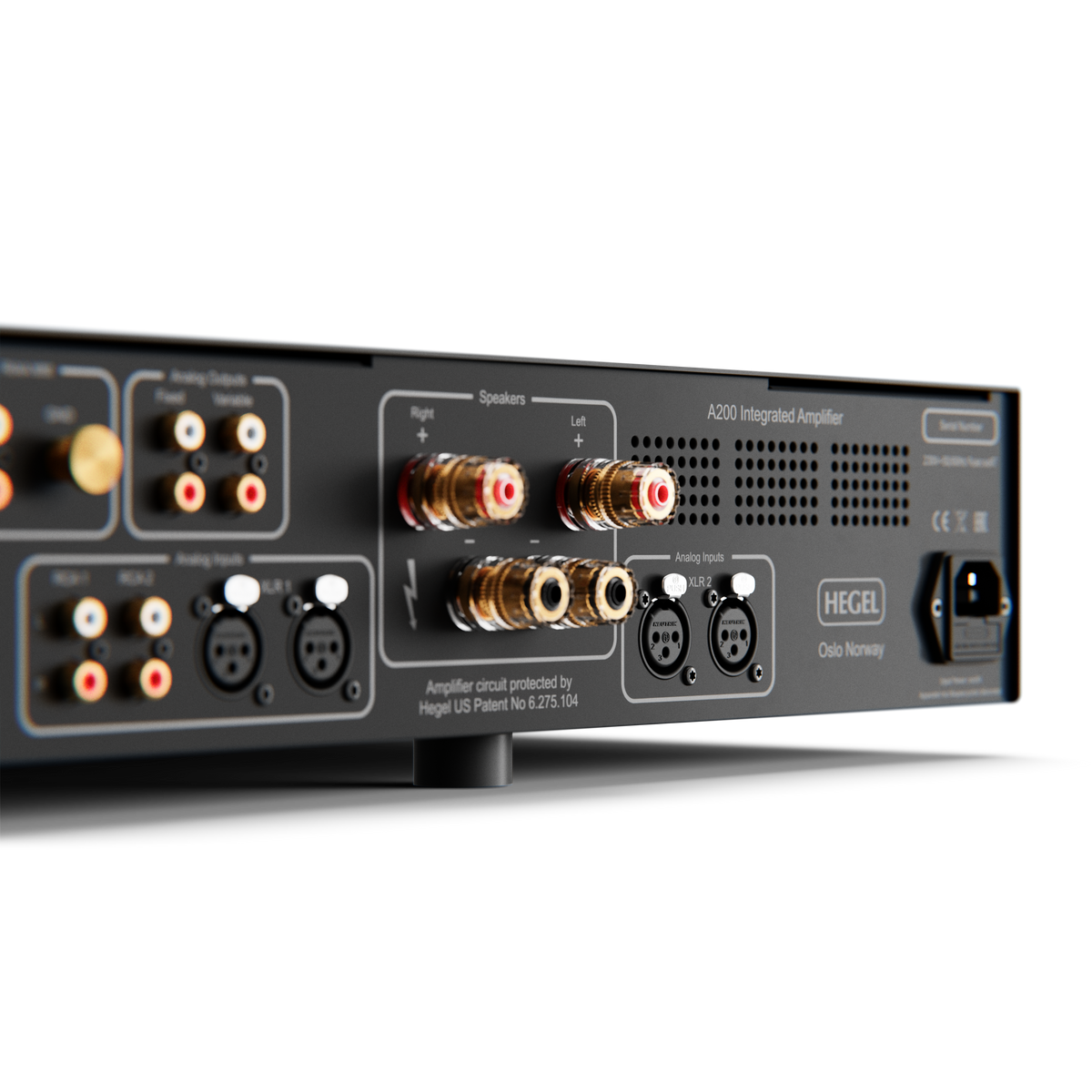 Hegel - A200 Integrated Amplifier - Black