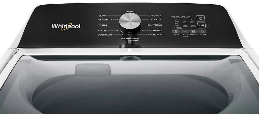 Whirlpool - 4.6 Cu. Ft. Top Load Washer with Built-In Faucet - White