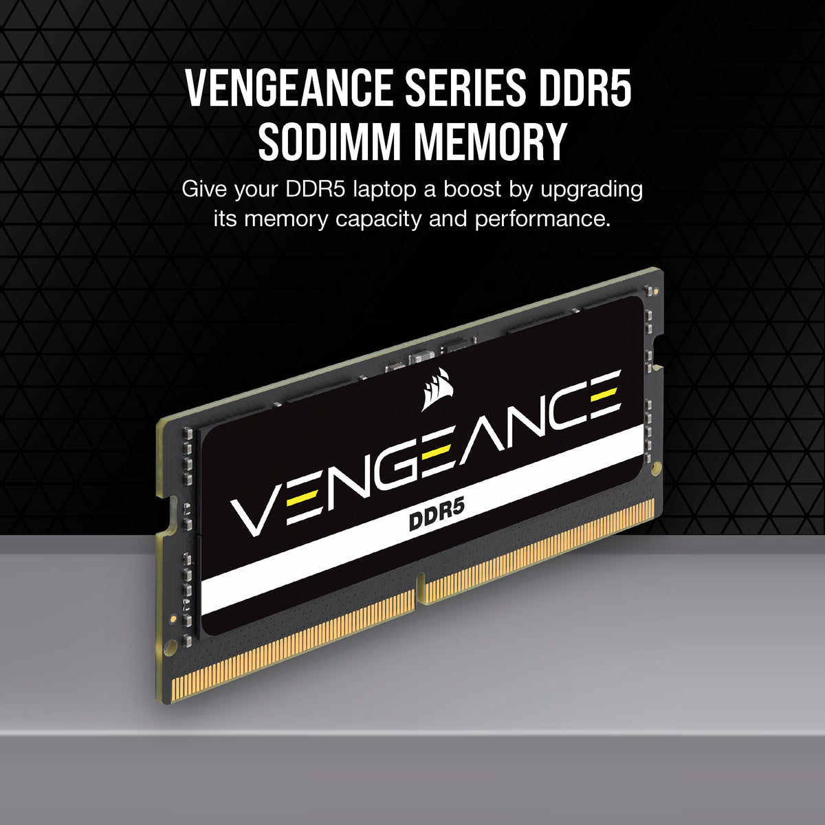 CORSAIR - VENGEANCE 32GB (1x32GB) DDR5 5600MHz C48 SODIMM Desktop Memory - Black