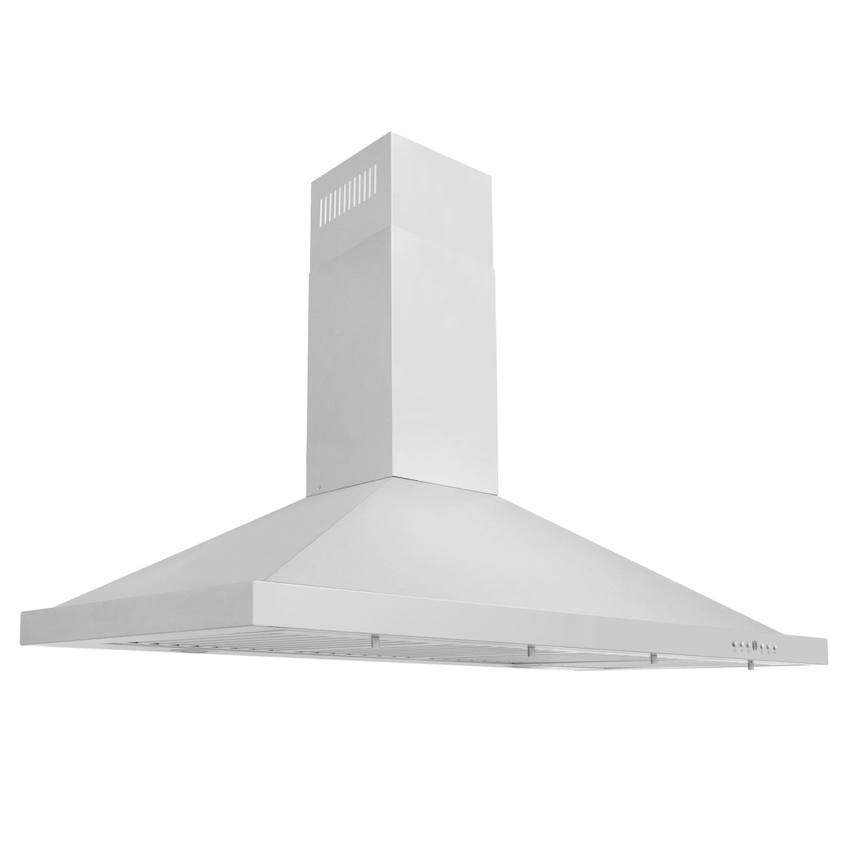 ZLINE - 48 inches - Externally Vented & Convertible - Wall Range Hood - Silver