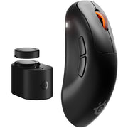 SteelSeries - Rival Pro Wireless Optical Ergonomic Gaming Mouse with 8K Polling – Ultra-Wideband/RF for PC - Wireless - Black
