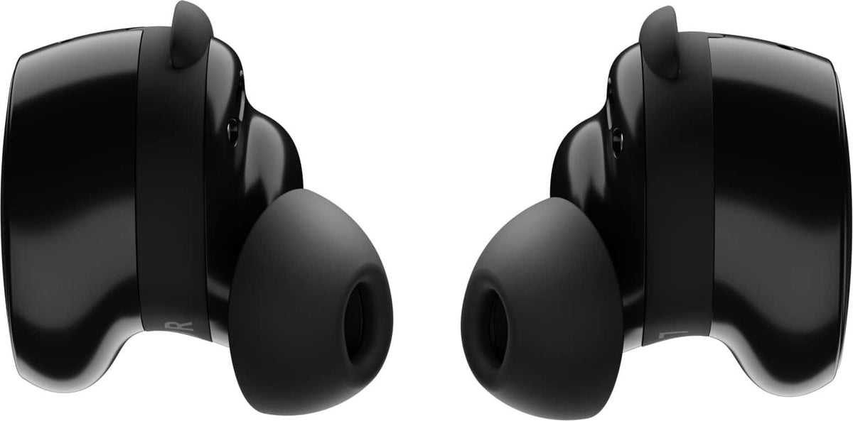 Bose - QuietComfort True Wireless Noise Cancelling In-Ear Earbuds - Black