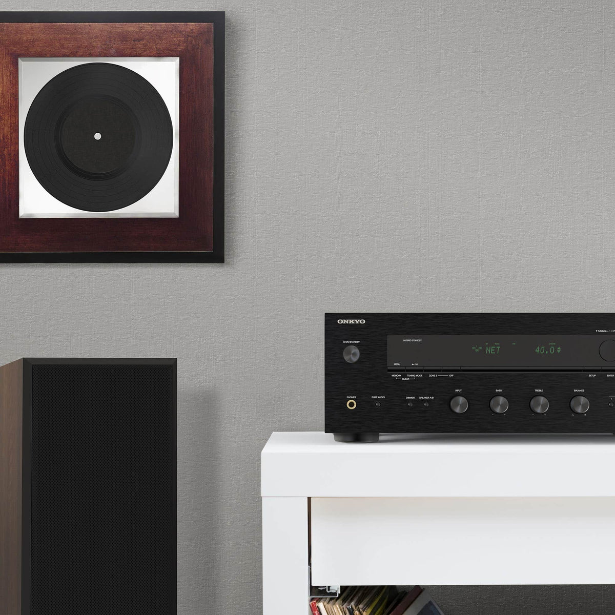 Onkyo - TX-8470 Stereo Receiver - Black