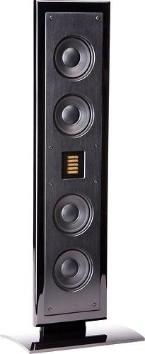 MartinLogan - Motion SLM 4" Flat-Panel Speaker (Each) - Gloss Black