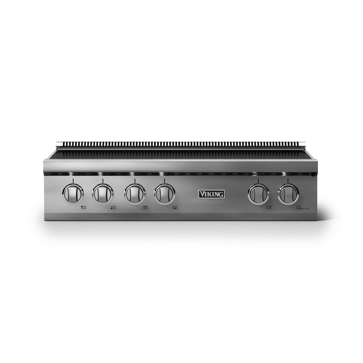 Viking - 36 in. Wide 6 Element Electric Rangetop - Stainless Steel