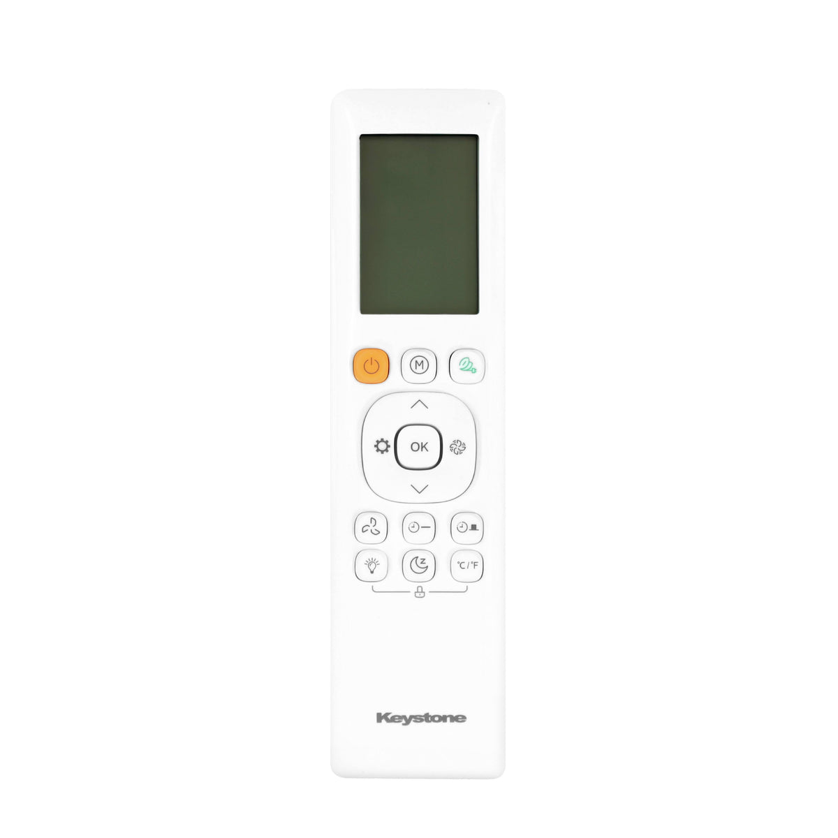 Keystone - 8,000 BTU 350 Sq. Ft Window Mounted Inverter Air Conditioner with Remote Control - White