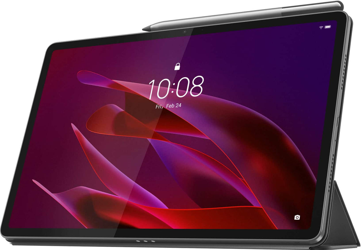 Lenovo - Yoga Tab - 11.1" 3.2K Tablet - 12GB RAM - 256GB UFS - with Keyboard + Pen - Luna Grey