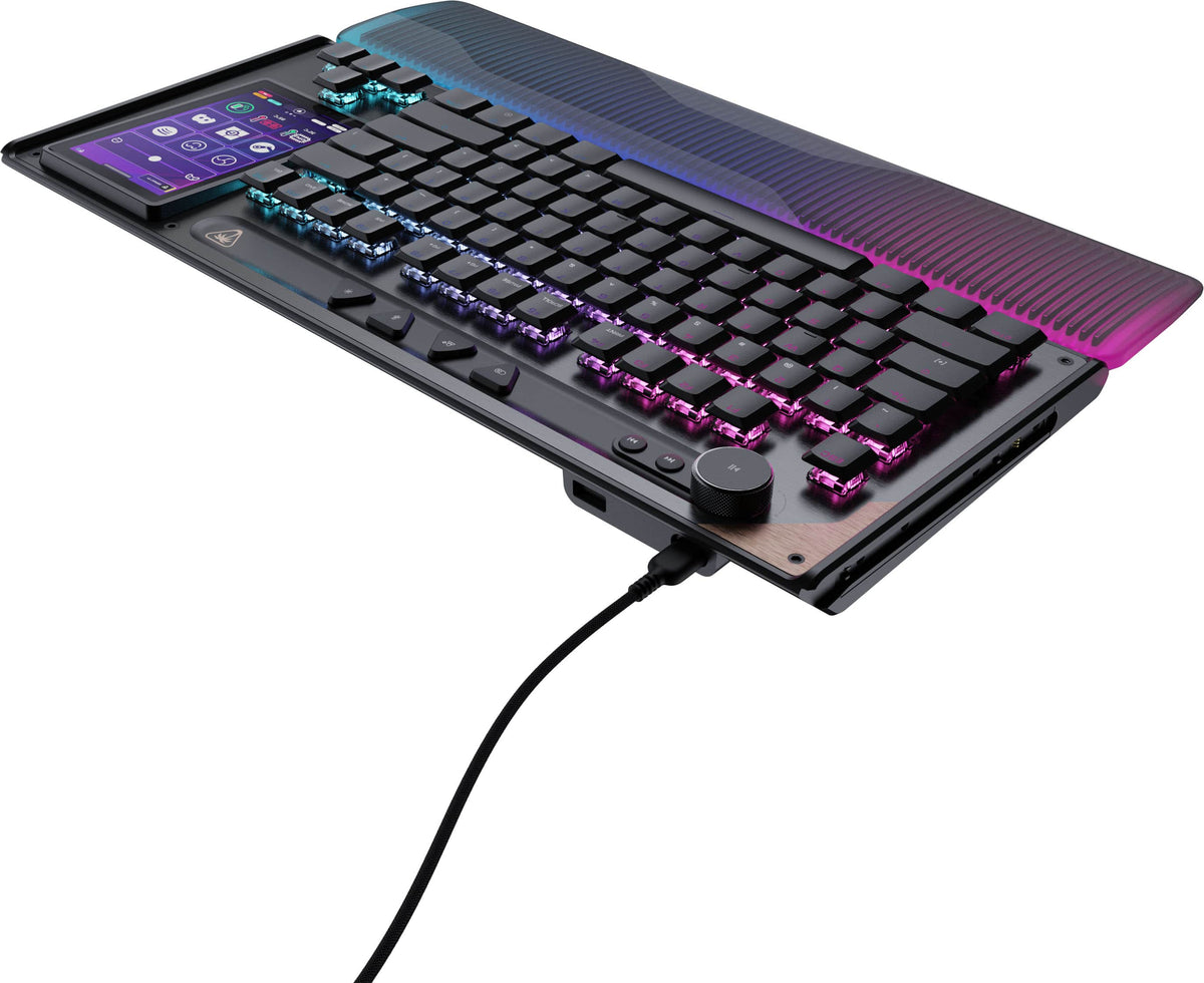 Turtle Beach - Command Series KB7 TKL Wired Hall-Effect Gaming Keyboard for PC - Black