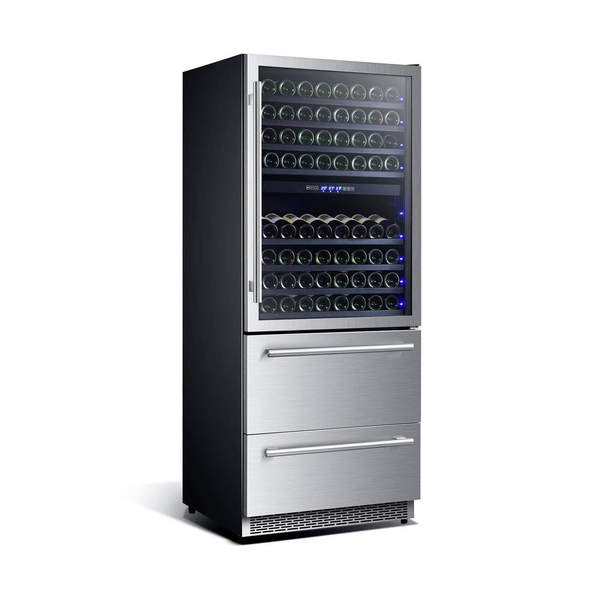 Forno Appliances - Capraia 144-Bottle Convertible Wine Cooler - Stainless Steel