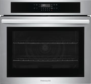 Frigidaire - 30" Built-In Electric Single Wall Oven with Convection Bake and Air Fry - Stainless Steel