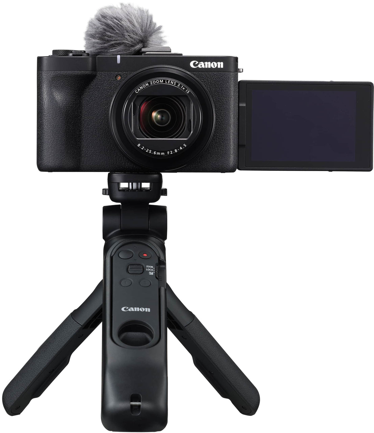 Canon - PowerShot V1 4K Video 24.2 -Megapixel Digital Camera Video Creator Kit - Black
