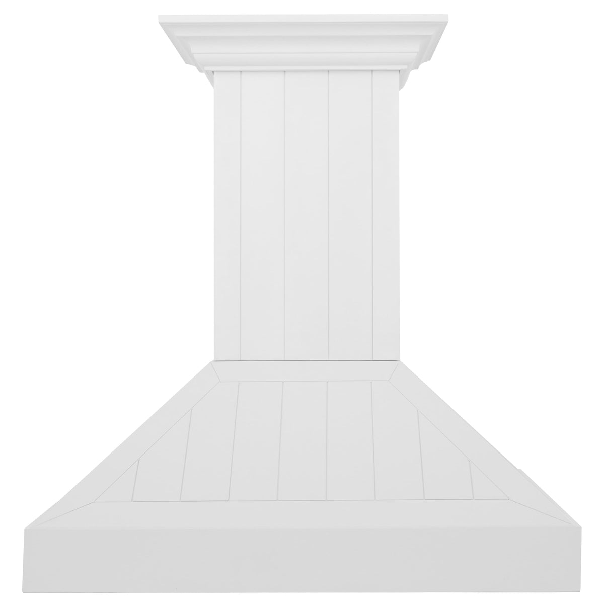ZLINE - 30 inches - Convertible & Recirculating - Wall Range Hood - Shiplap Bright White
