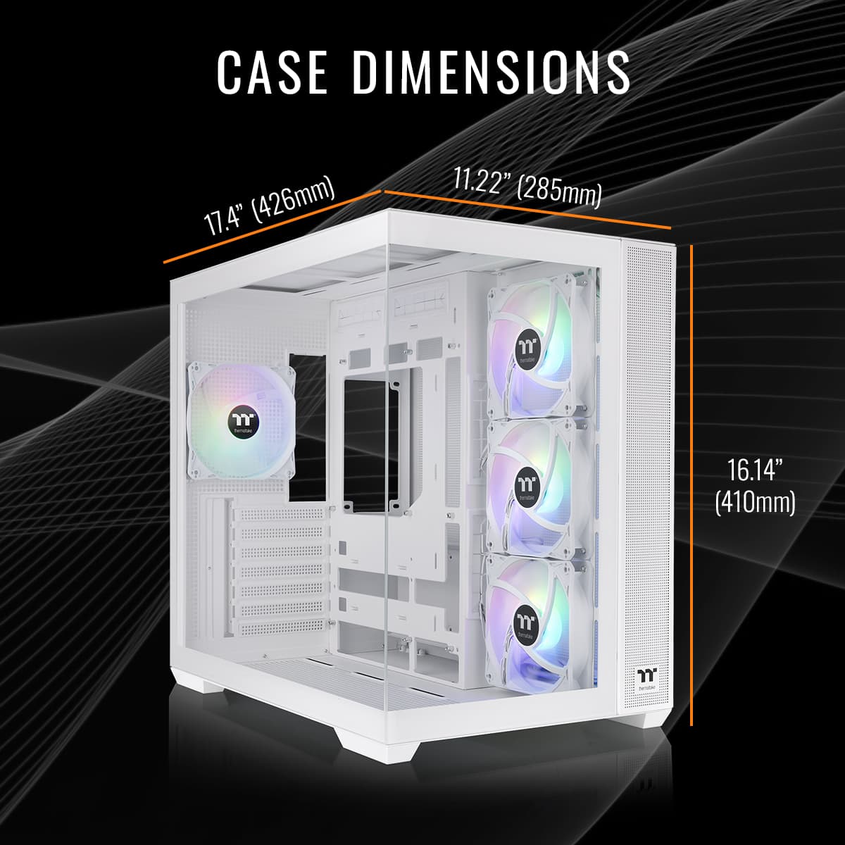 Thermaltake - View u2770S-380 - White