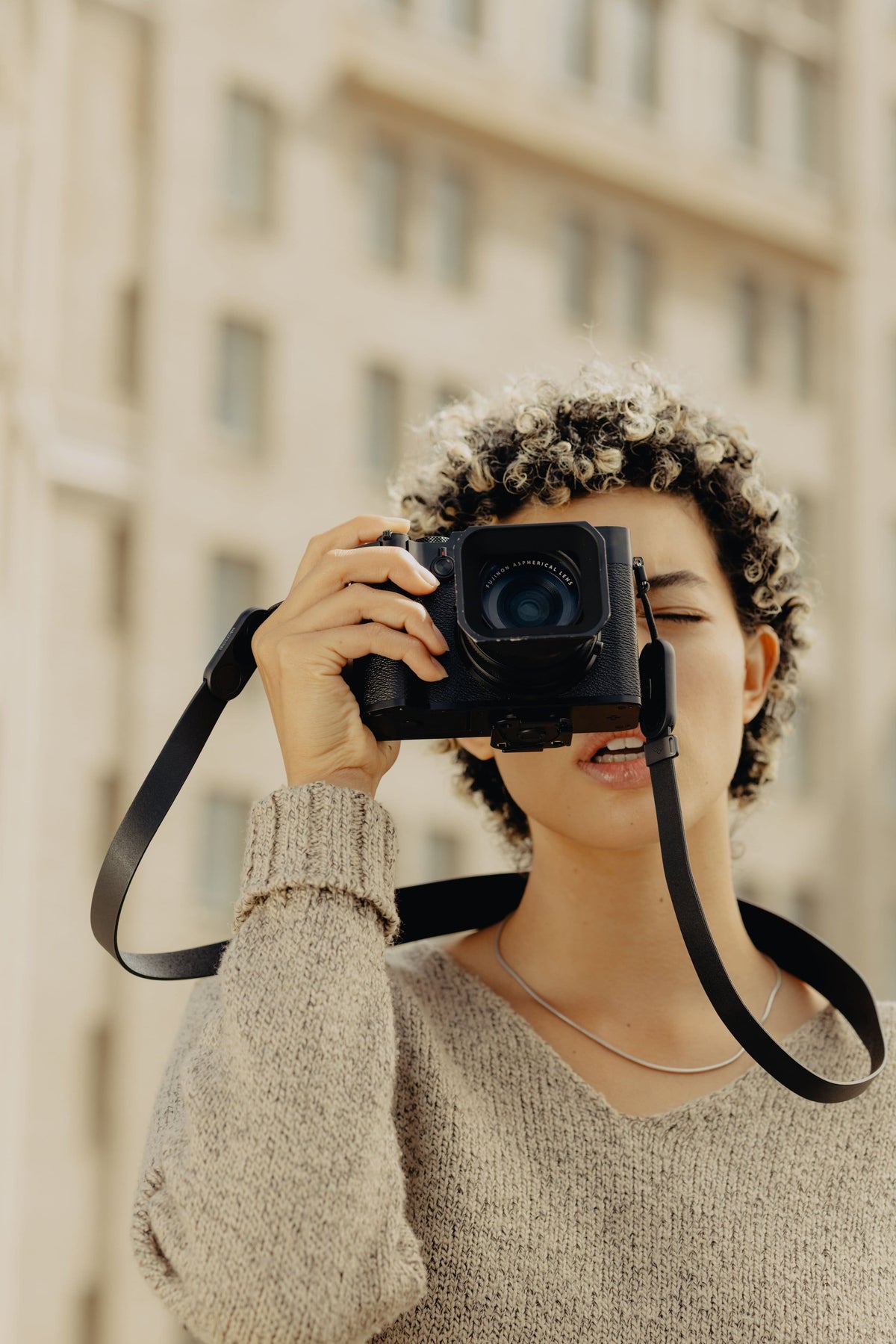 Peak Design - Form Leather Camera Strap Standard - Black