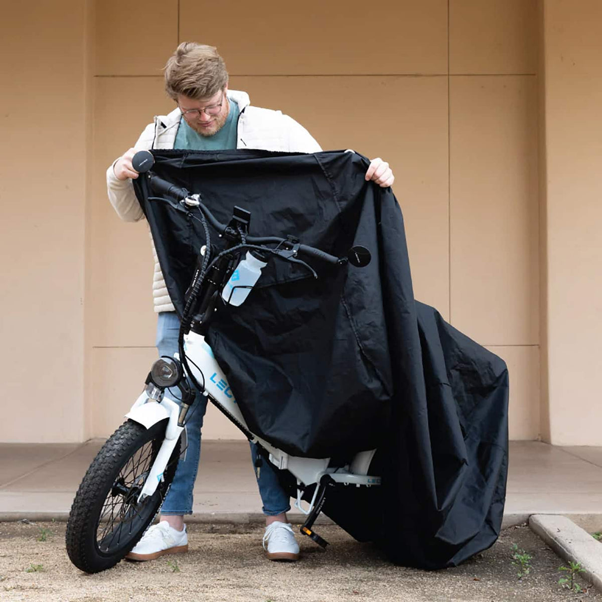 Lectric eBikes - Water-Resistant Bike Cover - Black