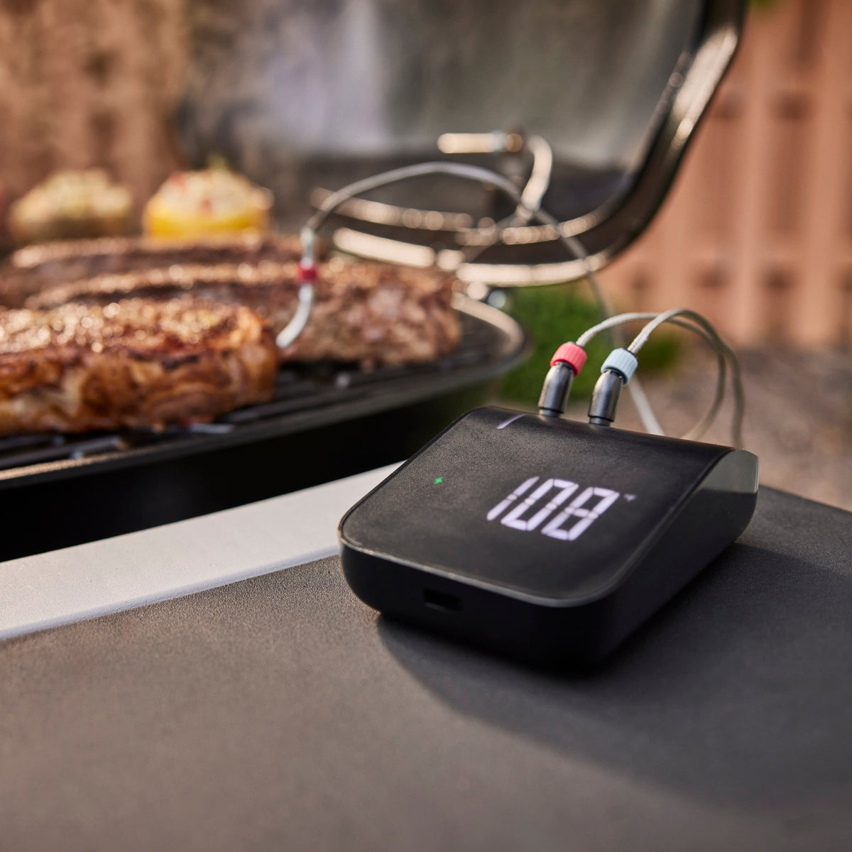 GENESIS II S310 3-Burner Natural Gas Grill with Cover and Weber Connect Bundle - Stainless Steel
