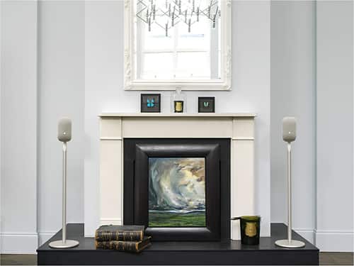 Bowers & Wilkins - 4" 100W Satellite Speaker (Each) - Matte White