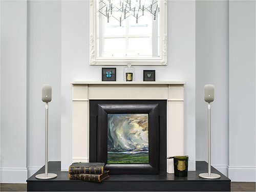 Bowers & Wilkins - 4" 100W Satellite Speaker (Each) - Matte White
