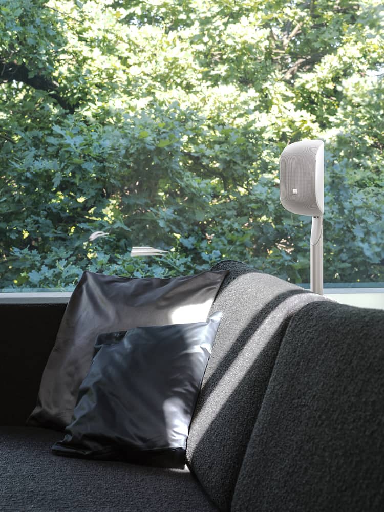 Bowers & Wilkins - 4" 100W Satellite Speaker (Each) - Matte White