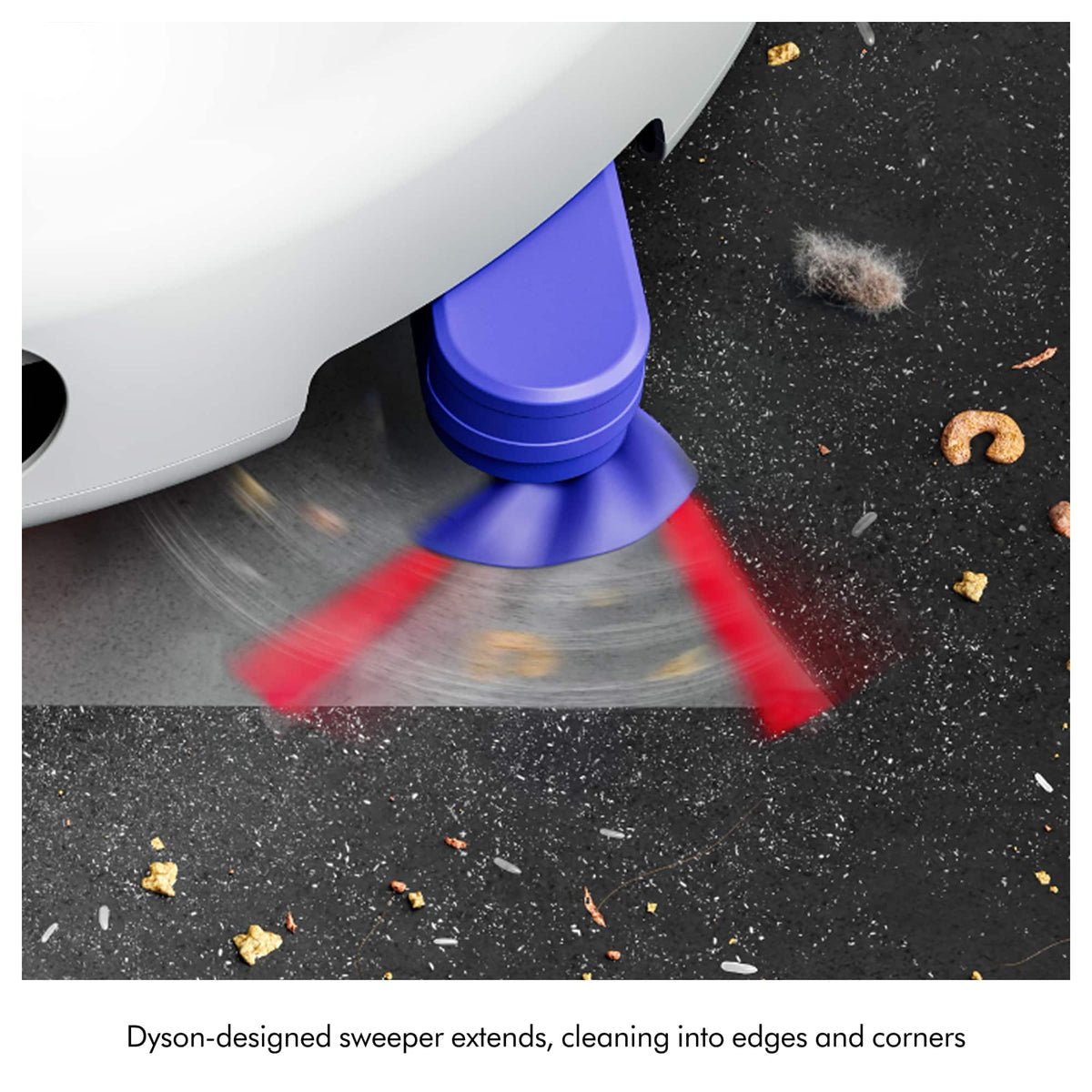 Dyson - r1 Nurovi Dry Robot Vacuum - Silver/Vinca Blue