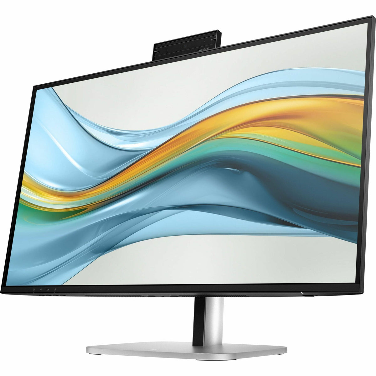 HP - 27" IPS LCD 100Hz Monitor (USB) - Sleek Black, Silver, Dual Color
