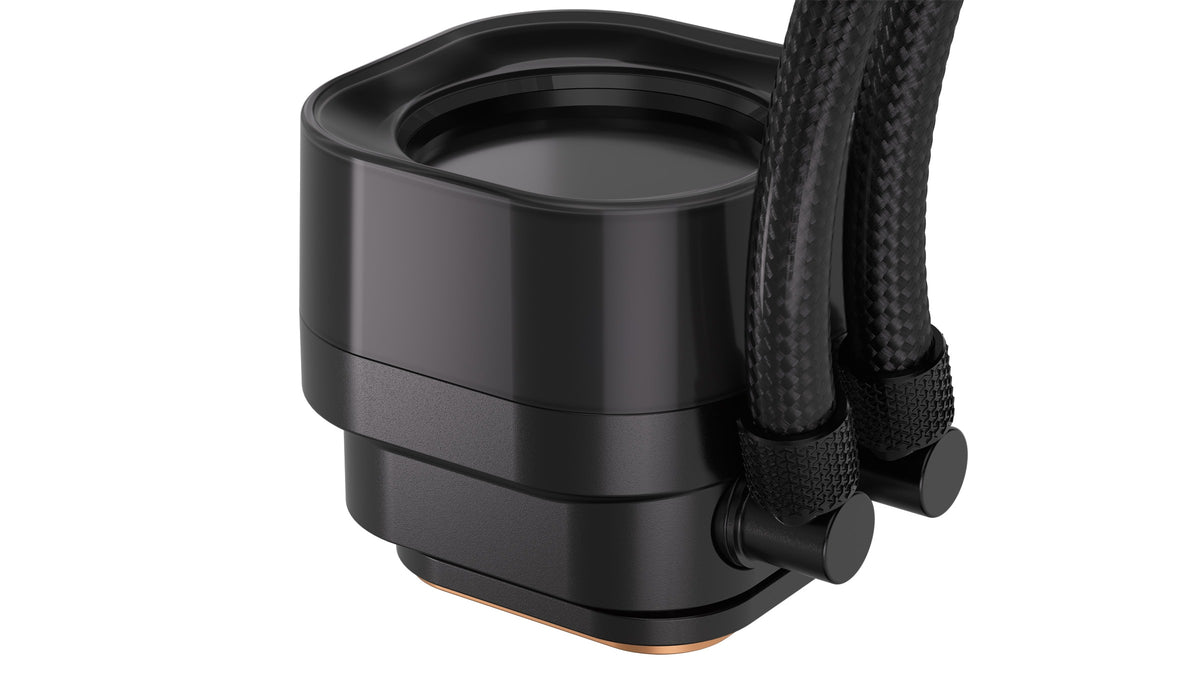 CORSAIR - iCUE LINK TITAN 240 RX LCD Liquid CPU Cooler - Black
