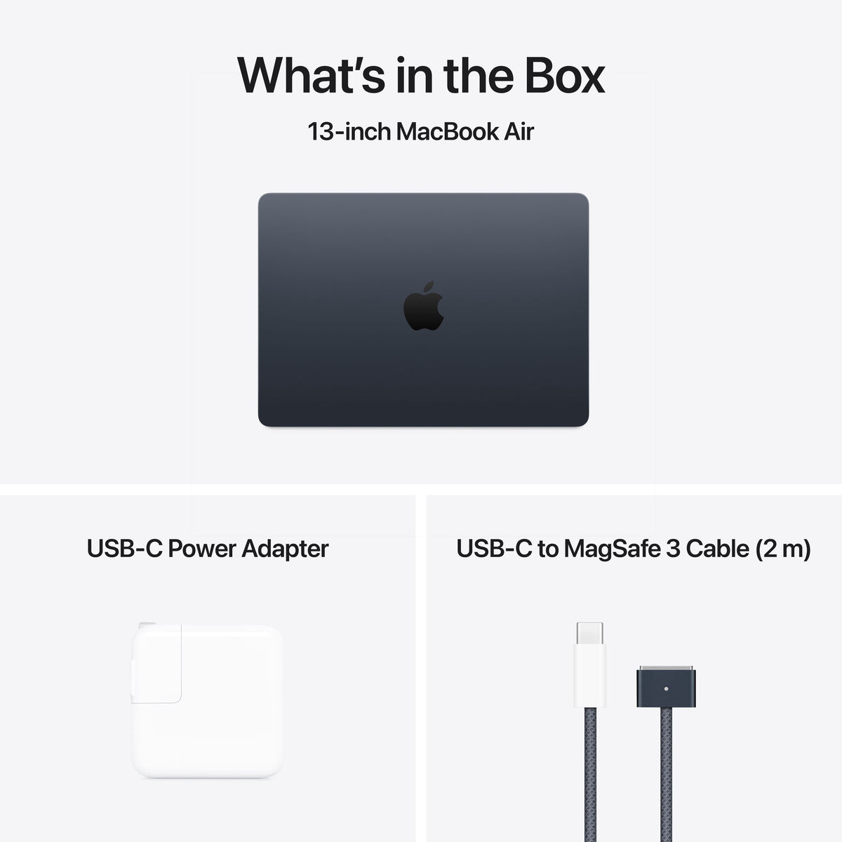 Apple - Refurbished MacBook Air 13-inch Laptop - Apple M4 chip Built for Apple Intelligence - 16GB Memory - 512GB SSD - Midnight