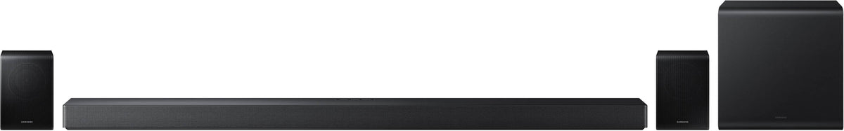 Samsung - Q-Series HW-QS750F 5.1.2 Ch Soundbar with Subwoofer and Rear Speakers - Titan Black