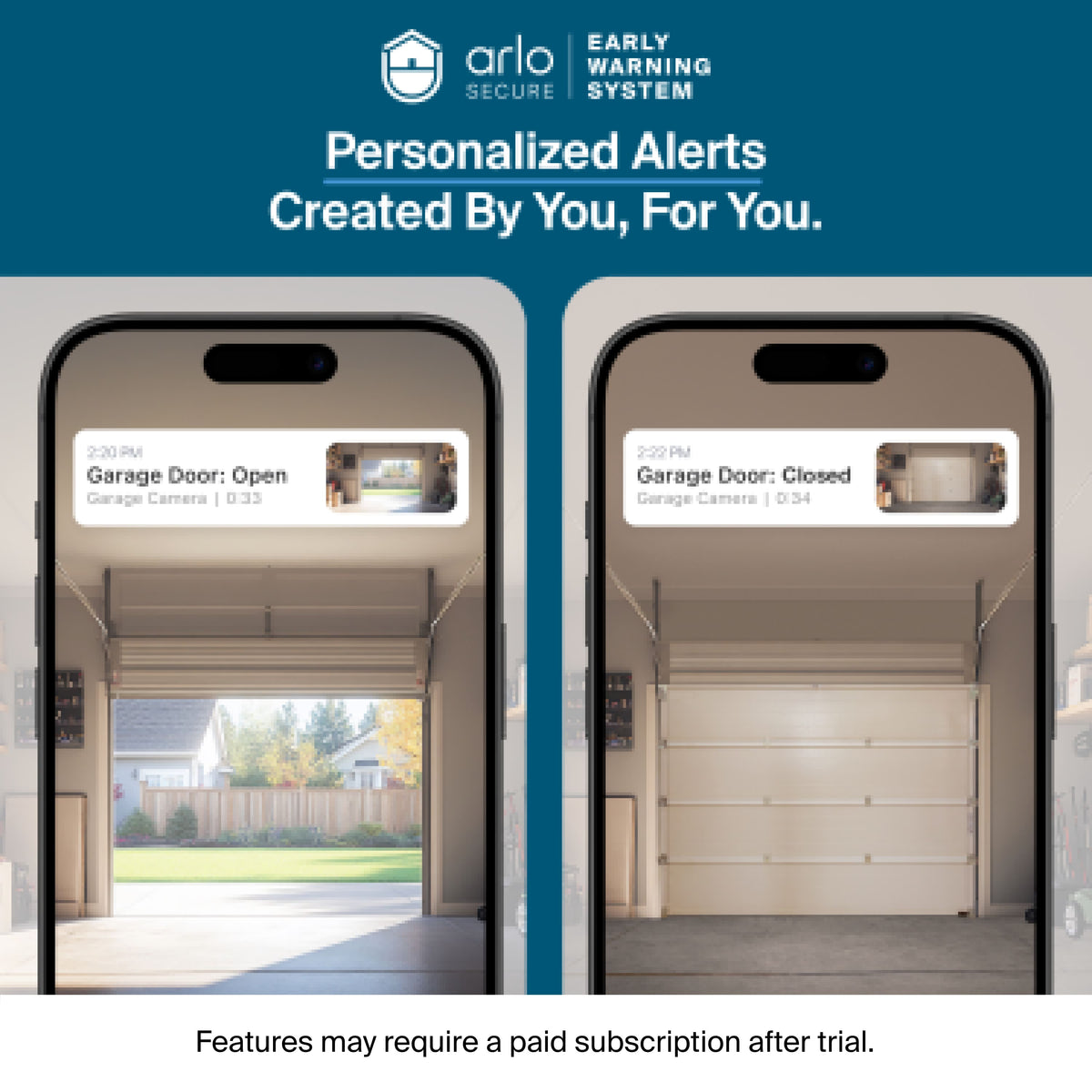 Arlo - Pro Outdoor Security Camera (6th Gen, 2025 Release) - Wireless, Rechareable Battery with Charging Station, 3-Cam - Black