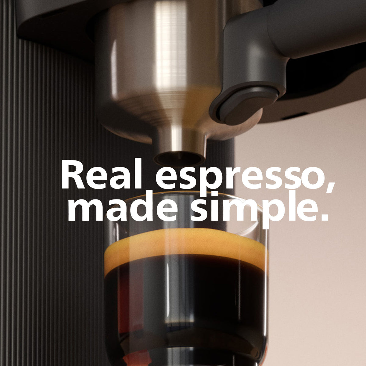 Philips - Baristina Automatic Espresso Machine - Black