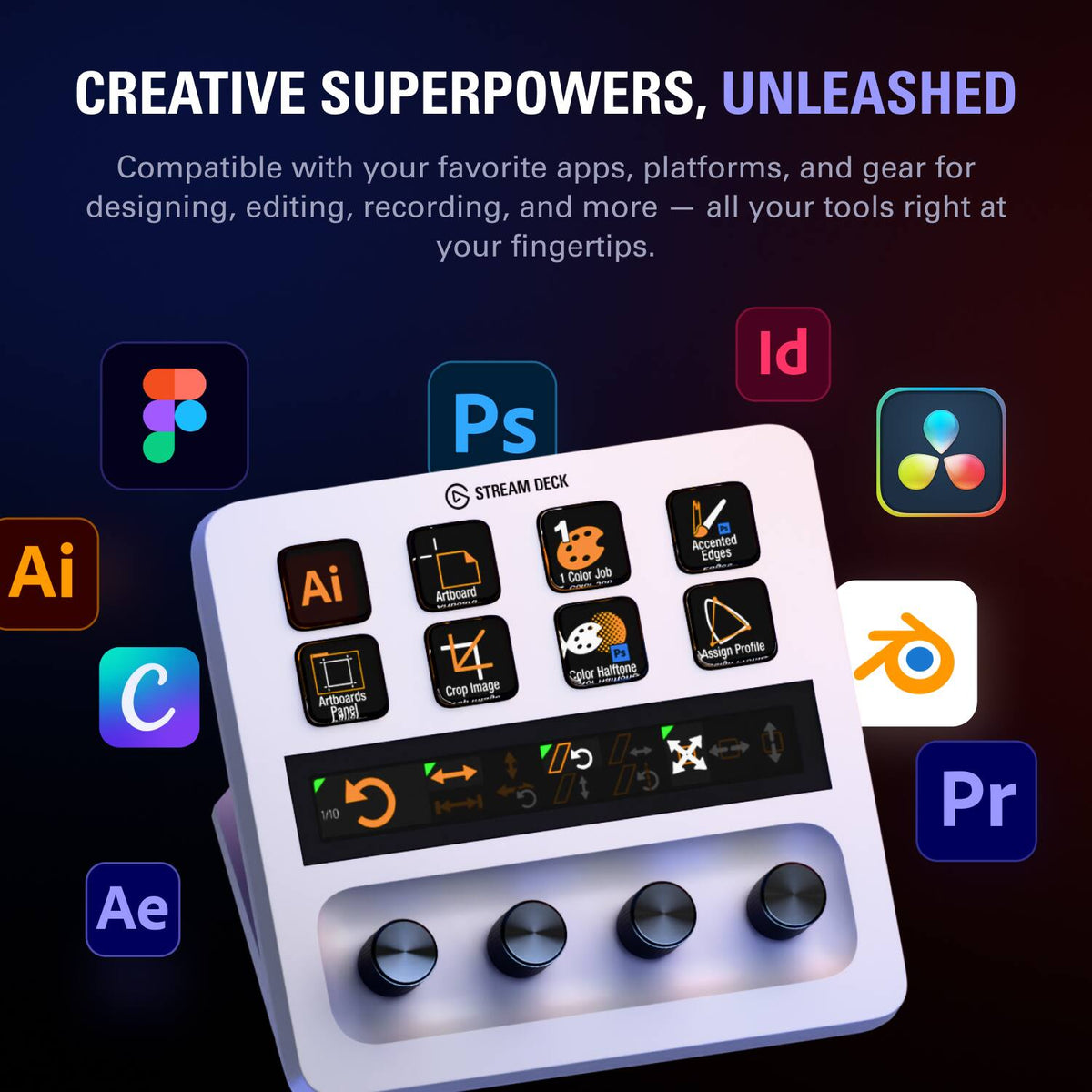 Elgato - Stream Deck + - White