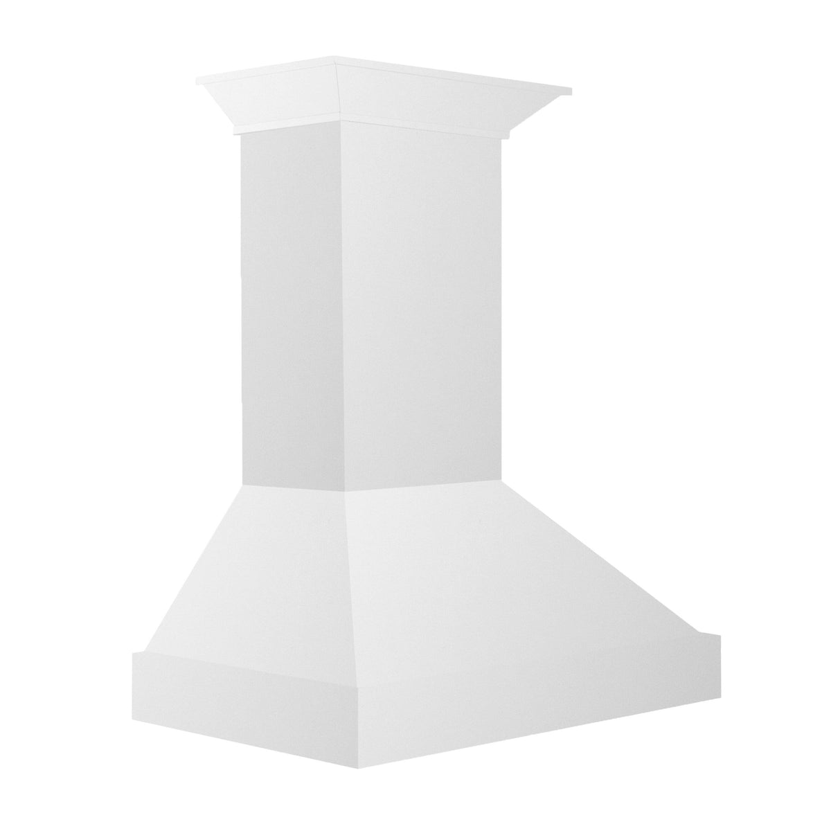ZLINE - 30 inches - Convertible & Recirculating - Wall Range Hood - Smooth Bright White