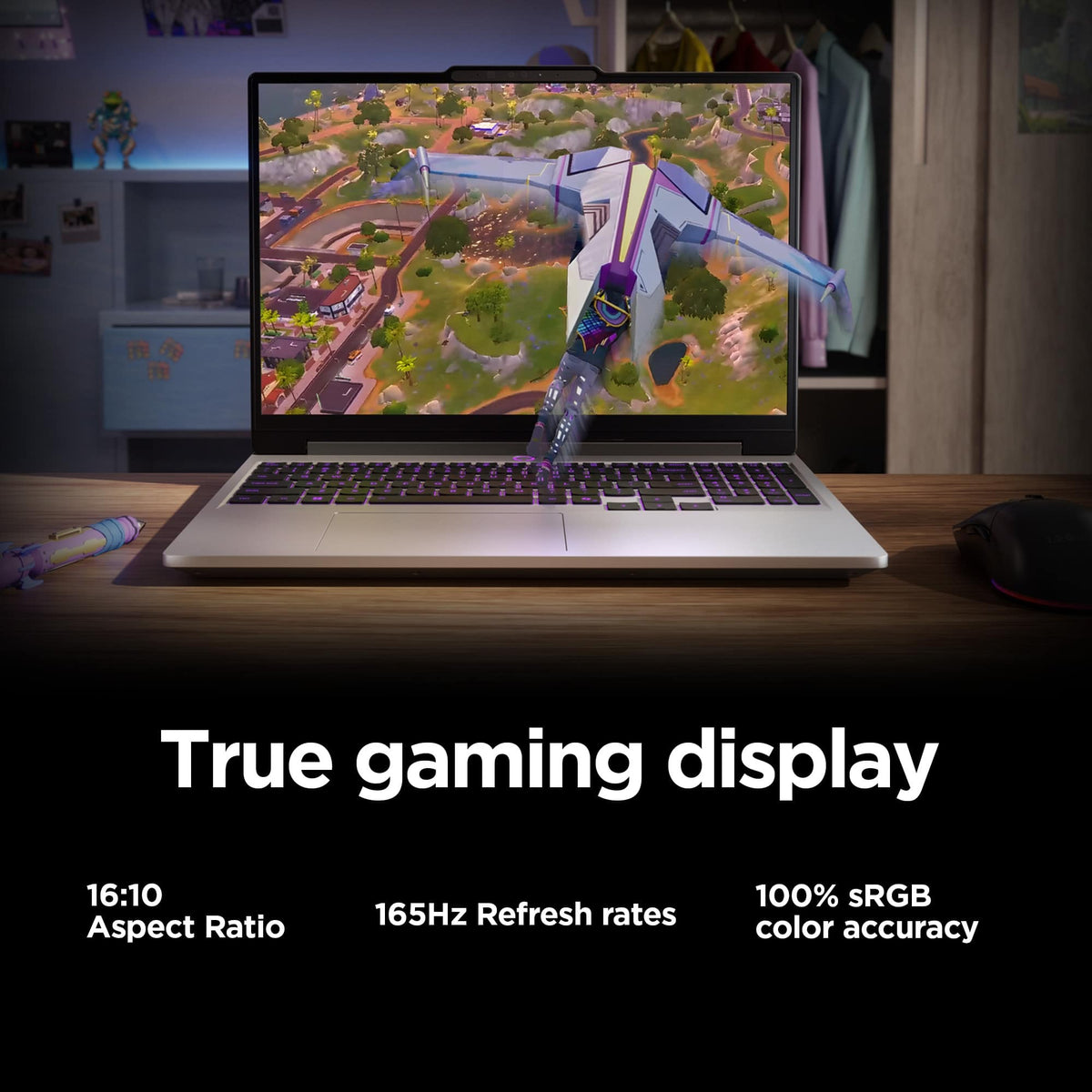 Lenovo - LOQ Essential 15.3" 2K Gaming Laptop - Intel Core Ultra X7 358H 2026 - 16GB RAM - Intel Arc B390 - 512GB Storage - Luna Grey