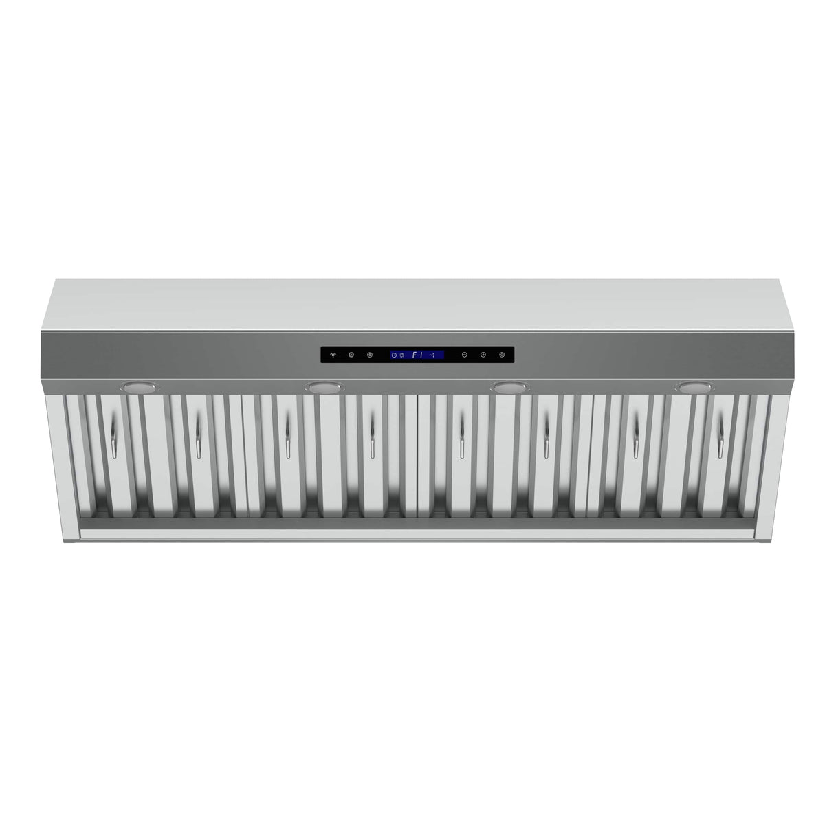 Forno Appliances - 48 inches - Externally Vented - Wall Range Hood - Silver