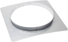 Front Panel Rough-In for Select Viking 8" Remote Flex Blowers - Galvanized Steel