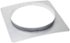 Front Panel Rough-In for Select Viking 8" Remote Flex Blowers - Galvanized Steel