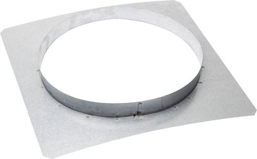 Front Panel Rough-In for Select Viking 8" Remote Flex Blowers - Galvanized Steel